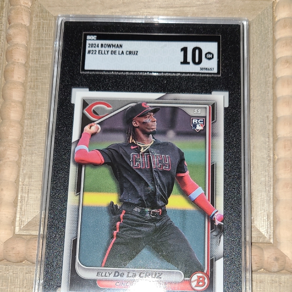 2024 Bowman Elly De La Cruz Rookie Card GEM MINT 10